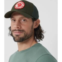 FJÄLLRÄVEN 1960 Logo Långtradarkeps -FJÄLLRÄVEN fjallraven 1960 logo langtradarkeps deep forest