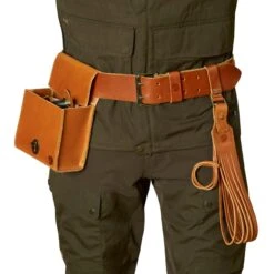 FJÄLLRÄVEN Equipment Belt -FJÄLLRÄVEN fjallraven equipment belt leather cognac 5