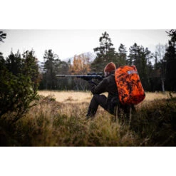 FJÄLLRÄVEN Hunting Rain Cover 16-28L -FJÄLLRÄVEN fjallraven hunting rain cover 16 28l safety orange 4