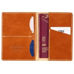FJÄLLRÄVEN Leather Passport Cover -FJÄLLRÄVEN fjallraven leather passport cover