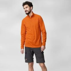 FJÄLLRÄVEN Men's Abisko Lite Fleece Half Zip -FJÄLLRÄVEN fjallraven men s abisko lite fleece half zip 1