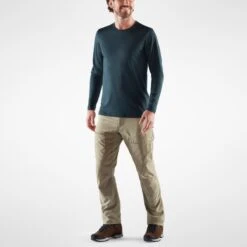 FJÄLLRÄVEN Men's Abisko Wool Ls -FJÄLLRÄVEN fjallraven men s abisko wool ls