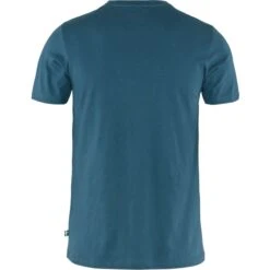 FJÄLLRÄVEN Men's Fjällräven Fox T-Shirt -FJÄLLRÄVEN fjallraven men s fjallraven fox t shirt indigo blue 1