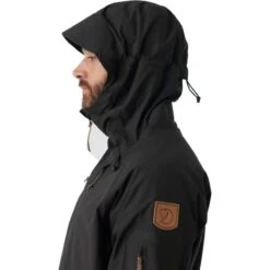 FJÄLLRÄVEN Men's Keb Eco-Shell Jacket -FJÄLLRÄVEN fjallraven men s keb eco shell jacket black 2