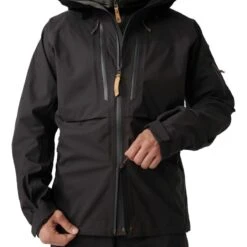 FJÄLLRÄVEN Men's Keb Eco-Shell Jacket -FJÄLLRÄVEN fjallraven men s keb eco shell jacket black 3