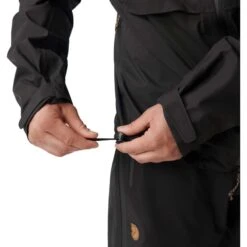 FJÄLLRÄVEN Men's Keb Eco-Shell Jacket -FJÄLLRÄVEN fjallraven men s keb eco shell jacket black 6