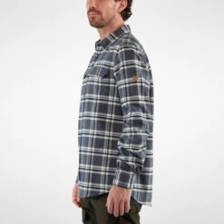 FJÄLLRÄVEN Men's Övik Heavy Flannel Shirt -FJÄLLRÄVEN fjallraven men s ovik heavy flannel shirt 1