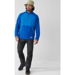 FJÄLLRÄVEN Men's Vardag Lite Fleece 13 FJÄLLRÄVEN Men's Vardag Lite Fleece -FJÄLLRÄVEN fjallraven men s vardag lite fleece alpine blue un blue 3