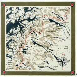 FJÄLLRÄVEN Swedish Classic Map Scarf