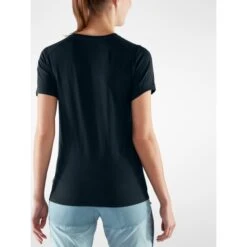 FJÄLLRÄVEN Women's Abisko Wool Short Sleeve -FJÄLLRÄVEN fjallraven women s abisko wool short sleeve basalt 4