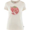 FJÄLLRÄVEN Women's Arctic Fox Print T-shirt -FJÄLLRÄVEN fjallraven women s arctic fox print t shirt chalk white