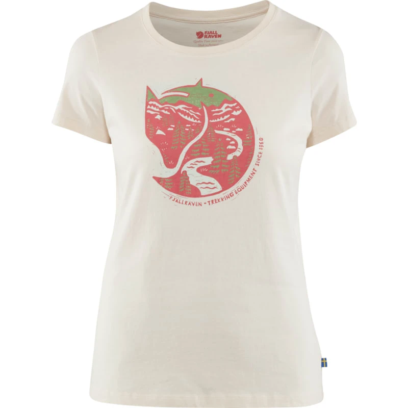 FJÄLLRÄVEN Women's Arctic Fox Print T-shirt 3 FJÄLLRÄVEN Women's Arctic Fox Print T-shirt