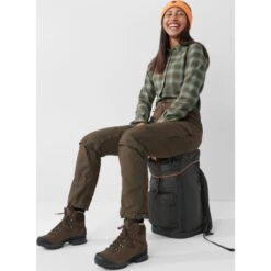 FJÄLLRÄVEN Women's Forest Hybrid Trousers -FJÄLLRÄVEN fjallraven women s forest hybrid trousers dark olive 5