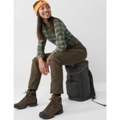 FJÄLLRÄVEN Women's Forest Hybrid Trousers -FJÄLLRÄVEN fjallraven women s forest hybrid trousers dark olive 6