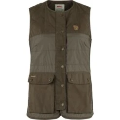 FJÄLLRÄVEN Women's Forest Wool Padded Vest