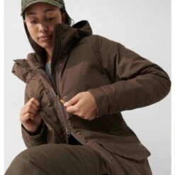 FJÄLLRÄVEN Women's Högvilt Jacket -FJÄLLRÄVEN fjallraven women s hogvilt jacket dark olive 5