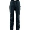 FJÄLLRÄVEN Women's Kaipak Trousers Curved -FJÄLLRÄVEN fjallraven women s kaipak trousers curved dark navy