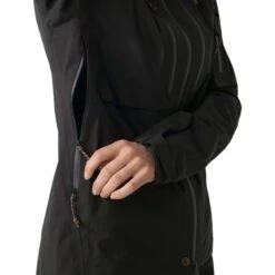 FJÄLLRÄVEN Women's Keb Eco-Shell Jacket -FJÄLLRÄVEN fjallraven women s keb eco shell jacket black 7