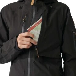 FJÄLLRÄVEN Women's Keb Eco-Shell Jacket -FJÄLLRÄVEN fjallraven women s keb eco shell jacket black 9