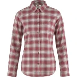 FJÄLLRÄVEN Women's Övik Flannel Shirt