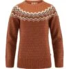 FJÄLLRÄVEN Women's Övik Knit Sweater -FJÄLLRÄVEN fjallraven women s ovik knit sweater autumn leaf desert brown