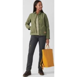 FJÄLLRÄVEN Women's Vardag Jacket -FJÄLLRÄVEN fjallraven women s vardag jacket green 7