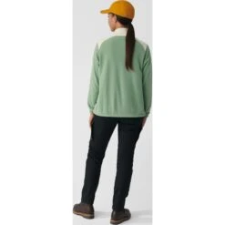 FJÄLLRÄVEN Women's Vardag Lite Fleece -FJÄLLRÄVEN fjallraven women s vardag lite fleece sage green chalk white 2